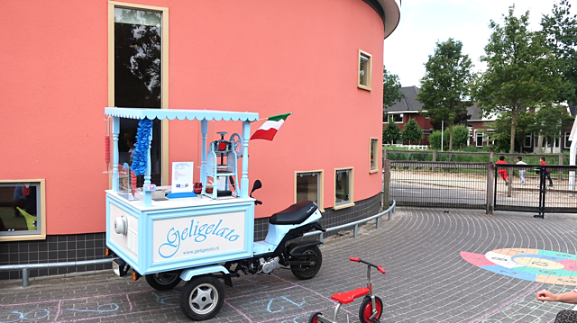Geligelato bij Watoto kinderopvang 2019