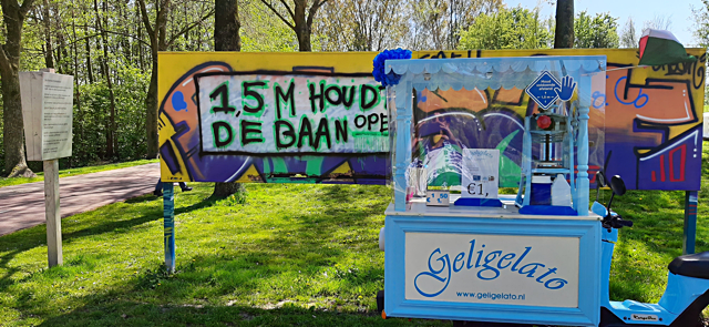 Geligelato Corona schermen versie 1.0